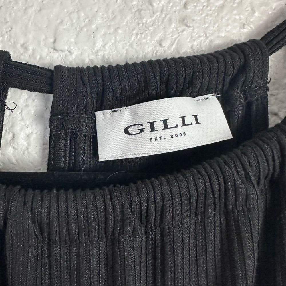 GILLI Elegant Black Sleeveless Dress - Picture 4 of 9